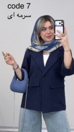 کت لینن مدل مهرناز کد 09489 A-15 - Image 7