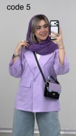 کت لینن مدل مهرناز کد 09489 A-15 - Image 9