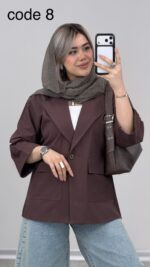 کت لینن مدل مهرناز کد 09489 A-15 - Image 2