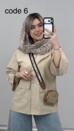 کت لینن مدل مهرناز کد 09489 A-15 - Image 3