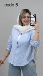 شومیز مدل پارلا کد 09494 B-8 - Image 5
