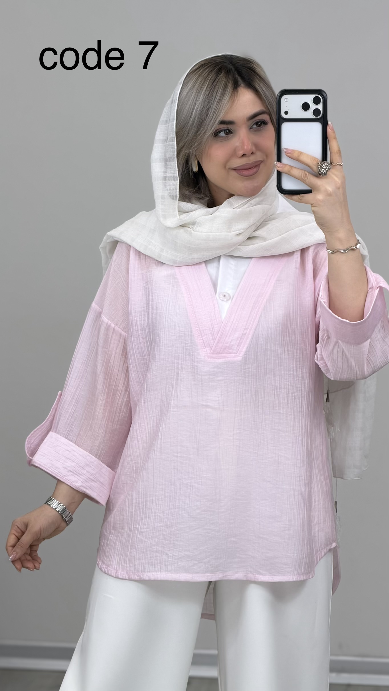IMG_3496 شومیز مدل تامیلا کد 09495 B-8 - Image 1