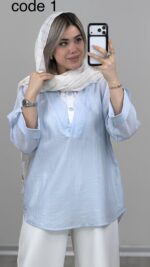 شومیز مدل تامیلا کد 09495 B-8 - Image 9