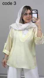 شومیز مدل تامیلا کد 09495 B-8 - Image 8