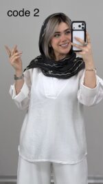 شومیز مدل تامیلا کد 09495 B-8 - Image 4