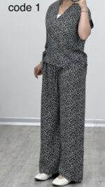 شومیز وشلوار مدل ماتیسا کد 09487 B-16 - Image 4
