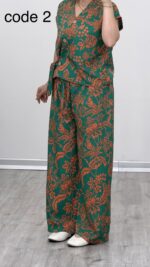 شومیز وشلوار مدل ماتیسا کد 09487 B-16 - Image 9