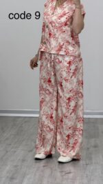 شومیز وشلوار مدل ماتیسا کد 09487 B-16 - Image 10
