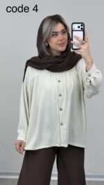 شومیز مدل چیترا کد 09496 B-5 - Image 5