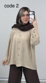 شومیز مدل چیترا کد 09496 B-5 - Image 7