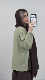 شومیز مدل چیترا کد 09496 B-5 - Image 4