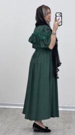 پیراهن مدل سیندرلا کد 09497 A-5 - Image 13