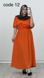 پیراهن مدل سیندرلا کد 09497 A-5 - Image 3