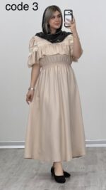پیراهن مدل سیندرلا کد 09497 A-5 - Image 7