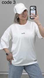 تیشرت باکسی مدل لویا کد 09536 B-2 - Image 5