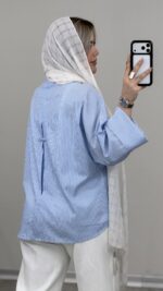 شومیز مدل آفتاب کد 09433 A-1 - Image 7