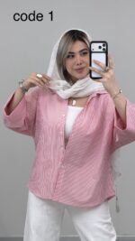 شومیز مدل آفتاب کد 09433 A-1 - Image 9