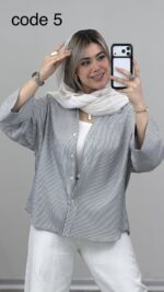 شومیز مدل آفتاب کد 09433 A-1 - Image 2