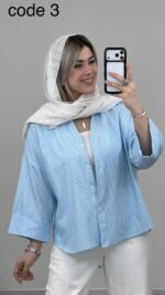شومیز مدل آفتاب کد 09433 A-1 - Image 5