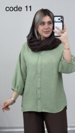 شومیز مدل دلناز کد 09544 B-7 - Image 11