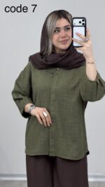 شومیز مدل دلناز کد 09544 B-7 - Image 12