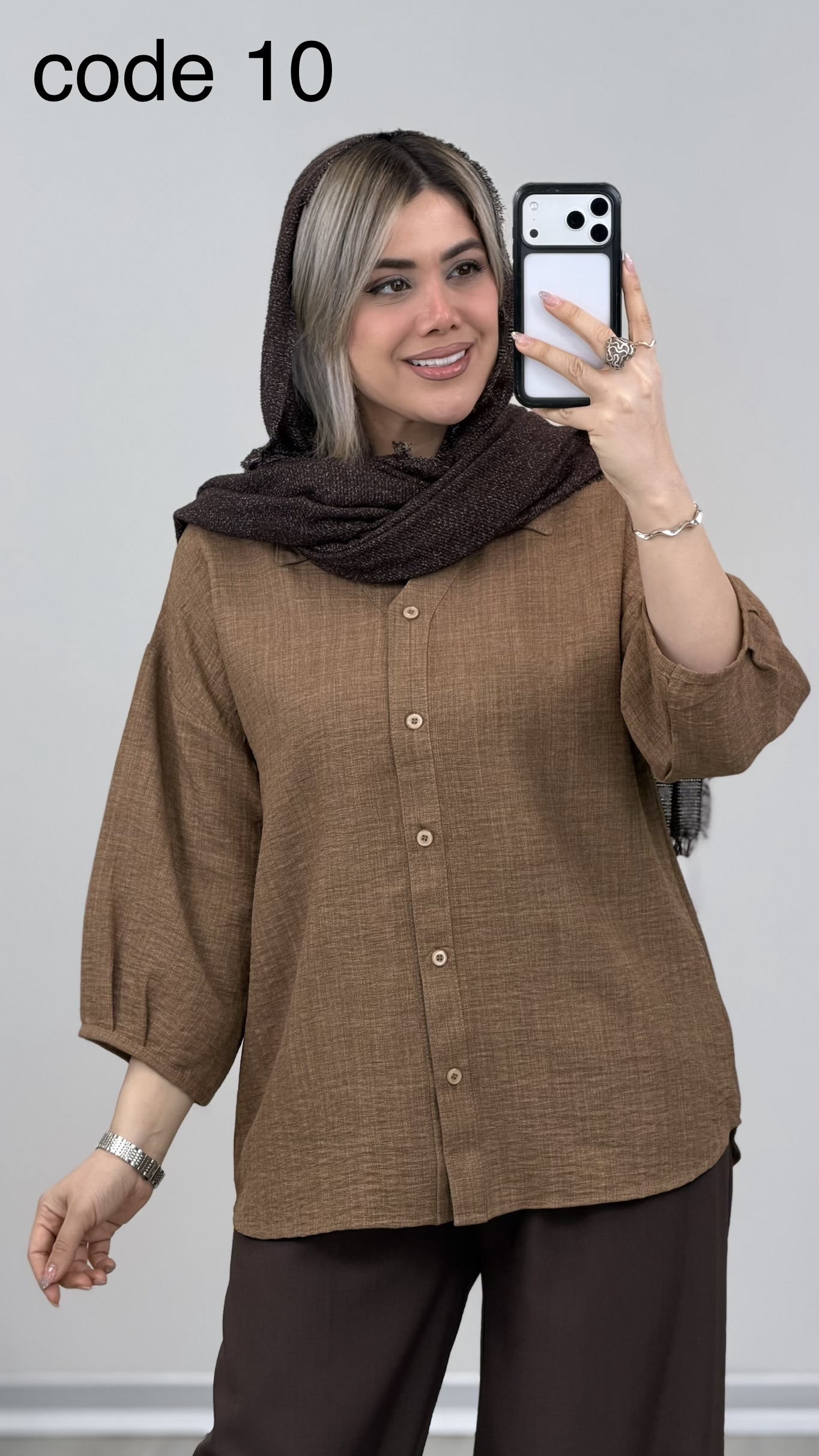IMG_3790 شومیز مدل دلناز کد 09544 B-7 - Image 1