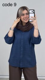 شومیز مدل دلناز کد 09544 B-7 - Image 3