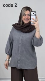 شومیز مدل دلناز کد 09544 B-7 - Image 6