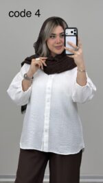شومیز مدل دلناز کد 09544 B-7 - Image 9