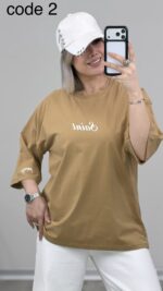 تیشرت باکسی SAINT کد 09545 - Image 6