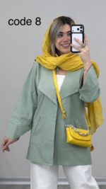 کت لینن مدل تامارا کد 09549 B-10 - Image 6