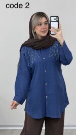 شومیز مدل الماس کد 09554 A-15