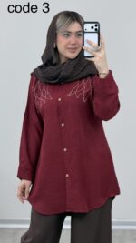 شومیز مدل الماس کد 09554 A-15 - Image 7