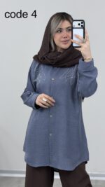 شومیز مدل الماس کد 09554 A-15 - Image 4
