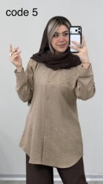 شومیز مدل الماس کد 09554 A-15 - Image 5