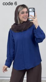 شومیز مدل مهری کد 09557 A-13 - Image 4