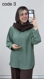شومیز مدل مهری کد 09557 A-13 - Image 7