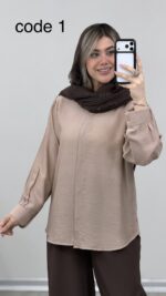 شومیز مدل مهری کد 09557 A-13 - Image 8