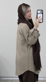 شومیز مدل رامینا کد 09553 A-14 - Image 5