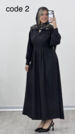 پیراهن مدل ایراندخت کد 09558 A-4 - Image 4