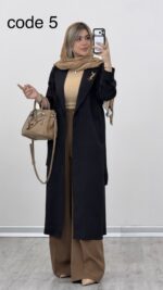 کت بلند YSL کد 09555 B-8 - Image 7