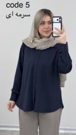 شومیز مدل پامچال کد 09551 B-6 - Image 6