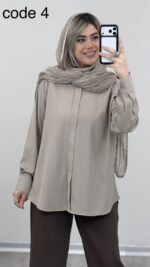 شومیز مدل پامچال کد 09551 B-6