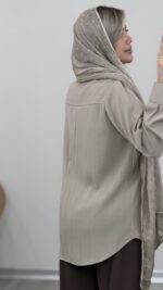 شومیز مدل پامچال کد 09551 B-6 - Image 3
