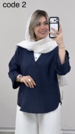 شومیز مدل میران کد 09434 A/2 - Image 5