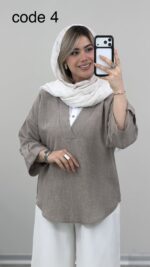 شومیز مدل میران کد 09434 A/2 - Image 2