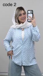 شومیز پاپیونی کد 09568 A-11