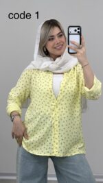 شومیز پاپیونی کد 09568 A-11 - Image 2