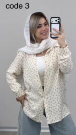 شومیز پاپیونی کد 09568 A-11 - Image 5