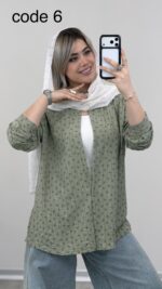 شومیز پاپیونی کد 09568 A-11 - Image 6